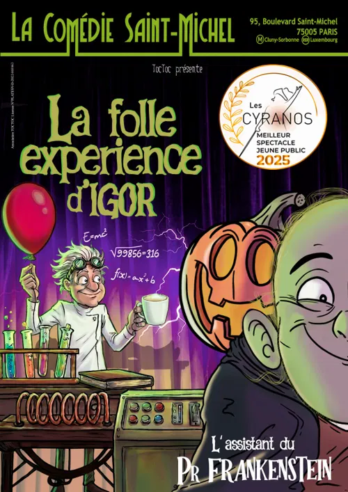 Affiche de La folle expérience d'Igor