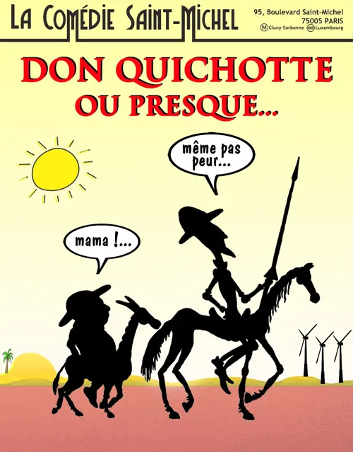Affiche de Don Quichotte ou Presque