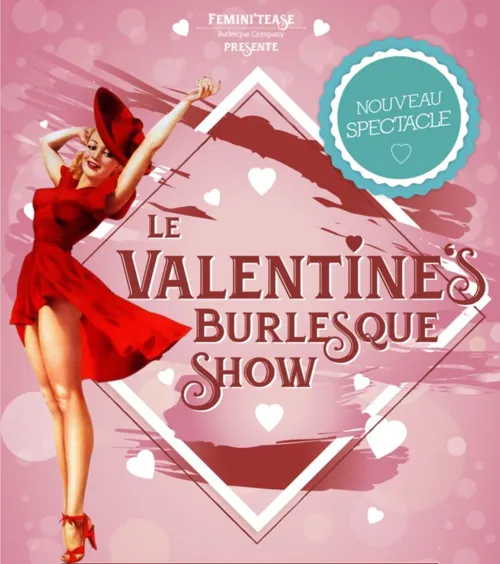 Affiche de Valentine's Burlesque Show