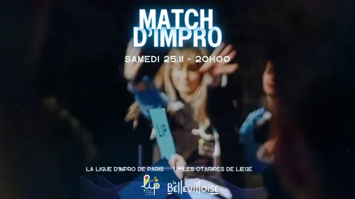 Affiche de Ligue d'improvisation de Paris
