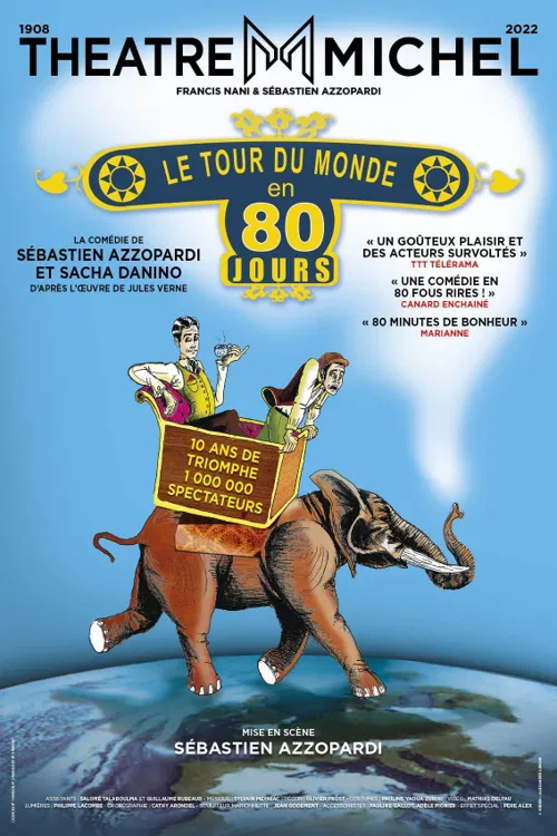Affiche de Le tour du monde en 80 jours | Les dernières