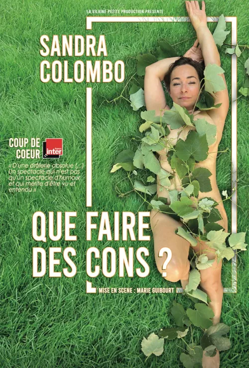 Affiche de Sandra Colombo dans Que faire des cons ?