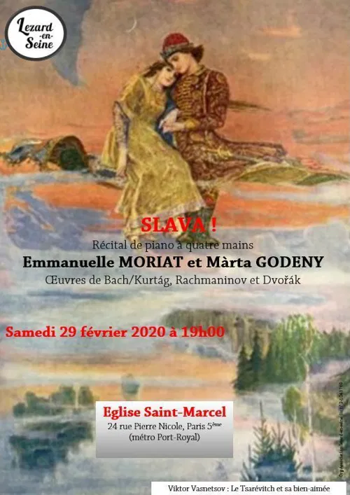 Affiche de Slava ! | avec Emmanuelle Moriat et Marta Godeny