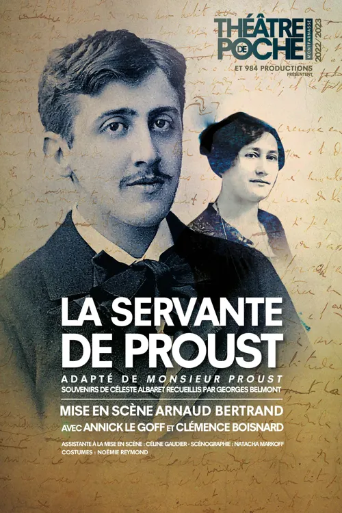 Affiche de La servante de Proust
