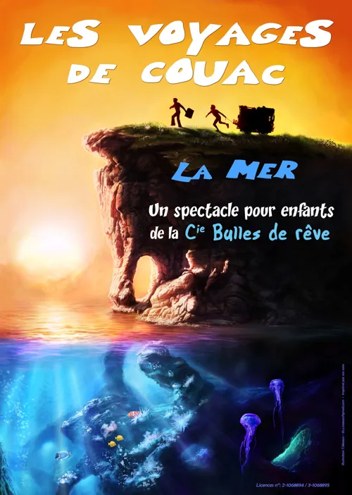 Affiche de Les voyages de Couac : La mer