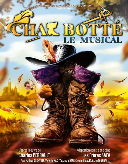 Affiche de Chat Botté le musical