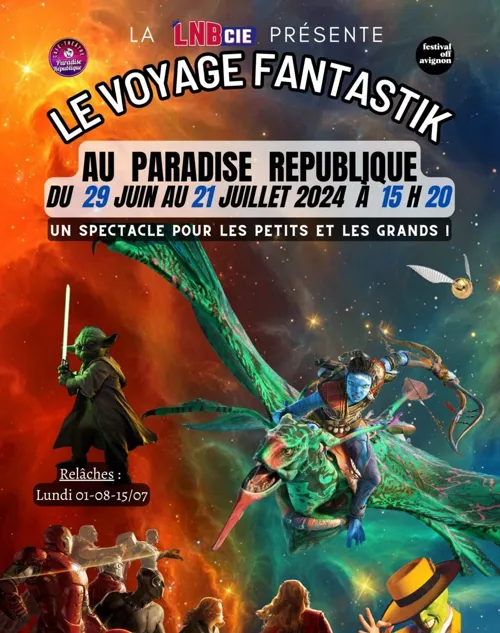 Affiche de Le voyage fantastik