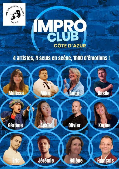 Affiche de Impro Club Côte d'Azur