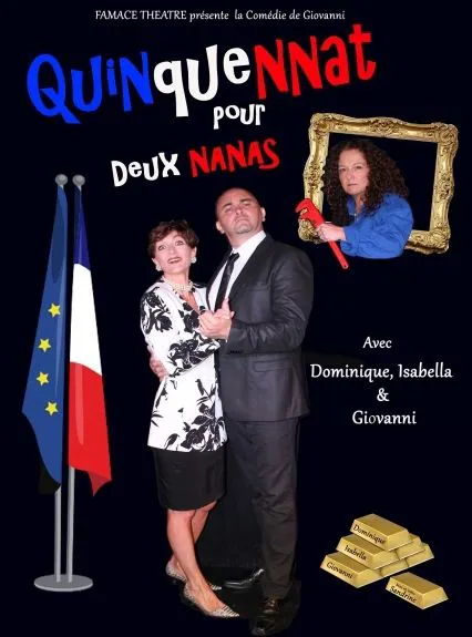 Affiche de Quinquennat pour deux nanas