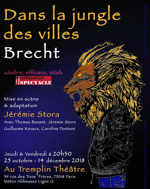 Affiche de Dans la jungle des villes