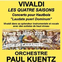Orchestre Paul Kuentz : Vivaldi les quatre saisons | Carantec - 