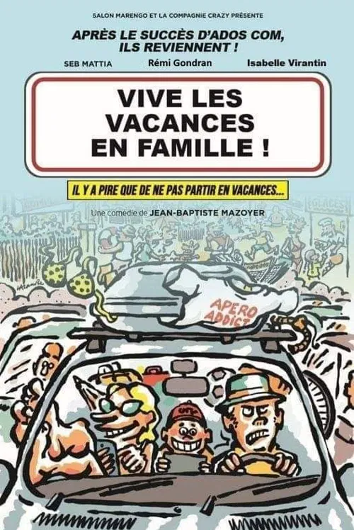 Affiche de Ados.com : Vive les vacances en famille