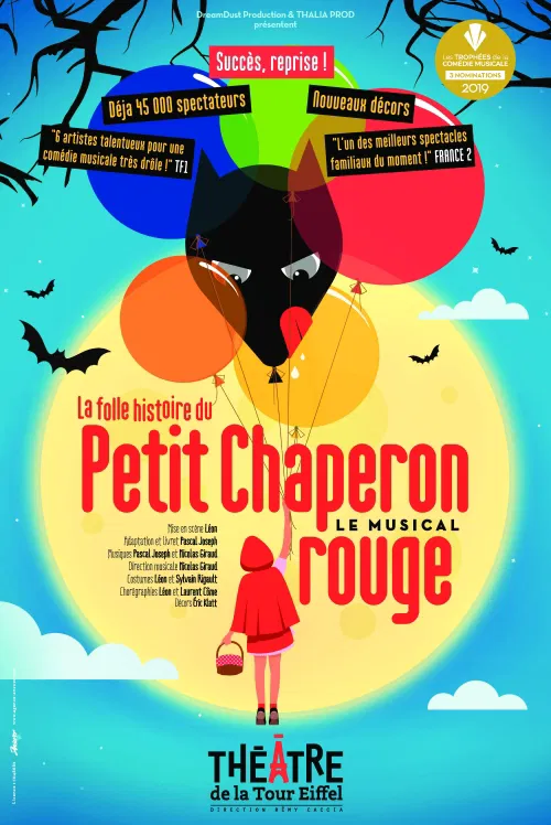 Affiche de La folle histoire du petit chaperon rouge