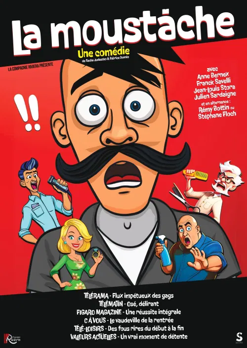 Affiche de La Moustâche