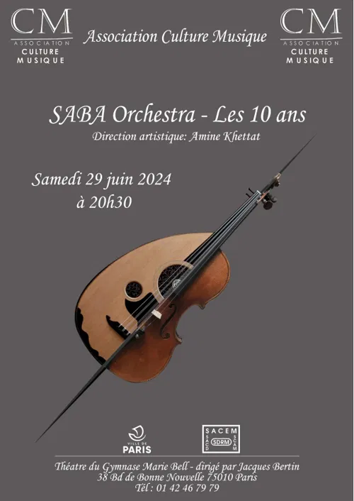 Affiche de SABA Orchestra : Les 10 ans