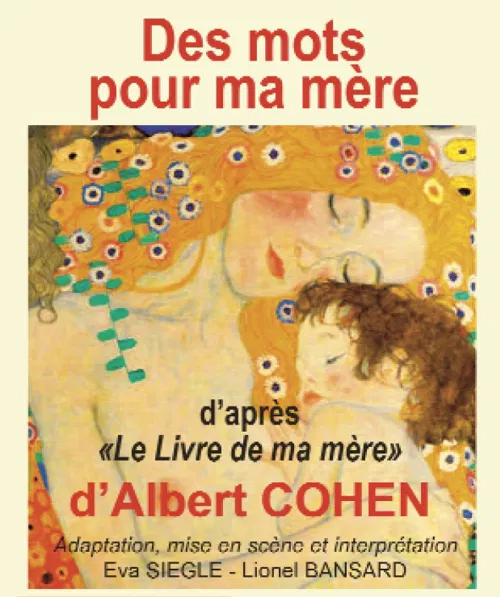 Affiche de Des mots pour ma mère
