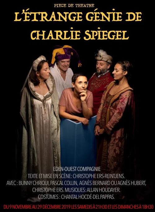 Affiche de L'étrange génie de Charlie Spiegel