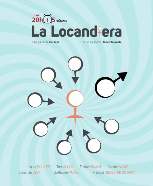 Affiche de La locandiera