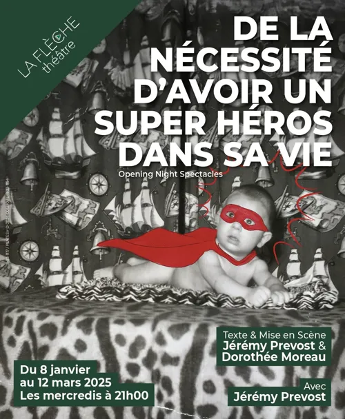 Affiche de De la nécessité d'avoir un super-héros dans sa vie