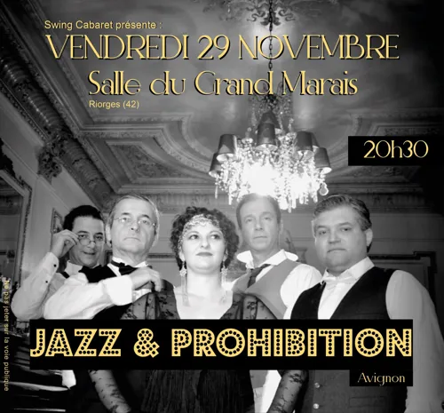 Affiche de Jazz et prohibition