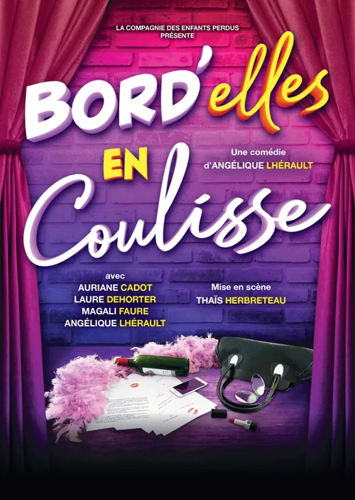 Affiche de Bord'elles en coulisse
