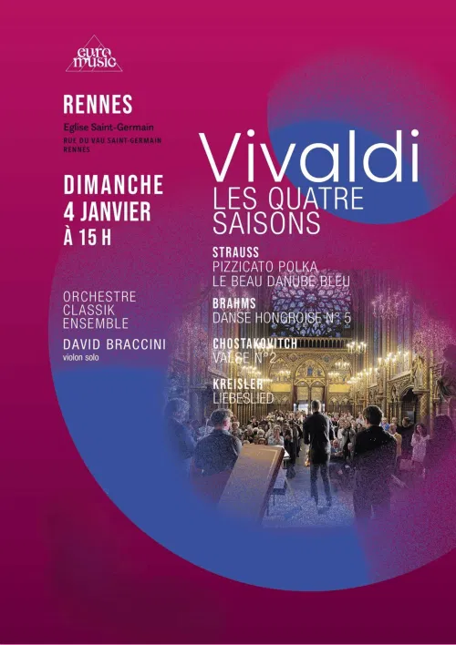 Affiche de Vivaldi : Les Quatre Saisons