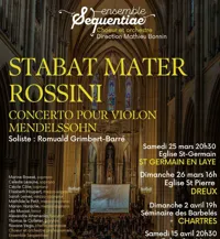 Stabat Mater de Rossini et concerto pour violon Mendelssohn - 