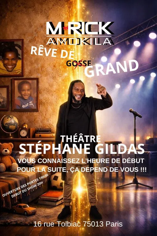 Affiche de M'rick Amokila dans Rêve de grand