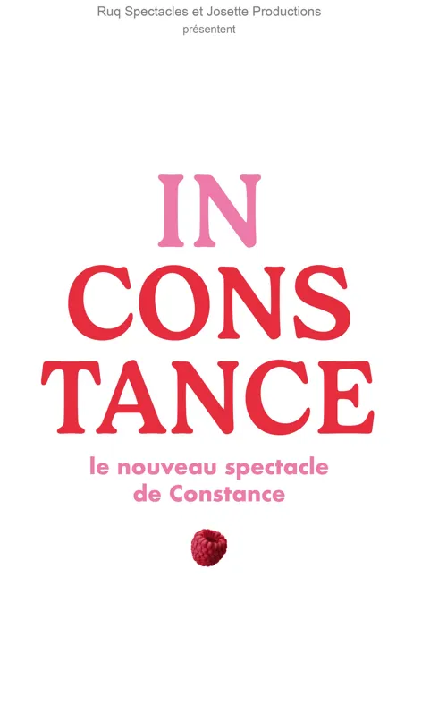 Affiche de Constance dans Inconstance