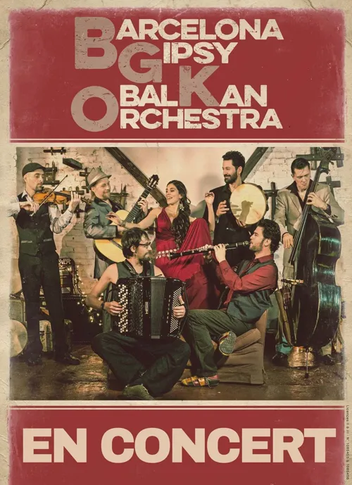 Affiche de Barcelona Gipsy Balkan Orchestra