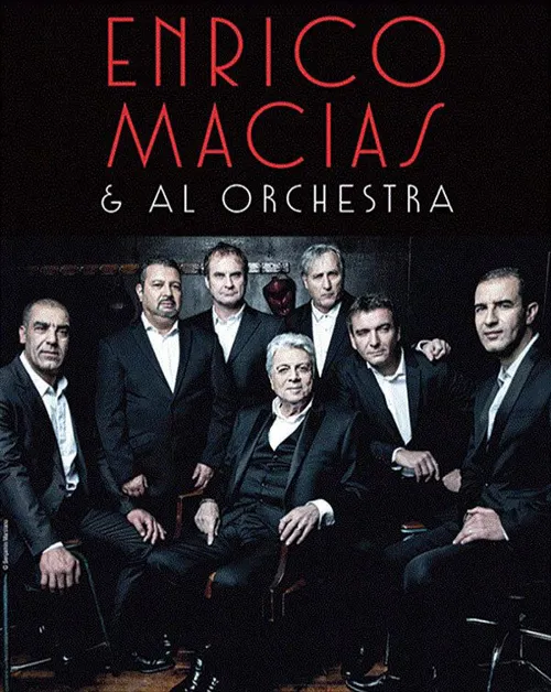 Affiche de Enrico Macias & Al Orchestra