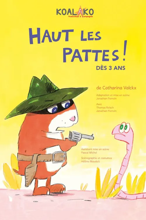 Affiche de Haut les pattes !