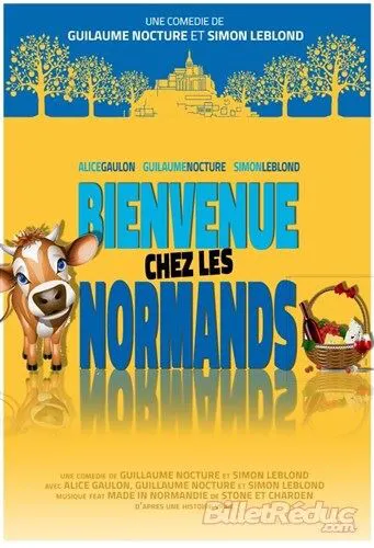 Affiche de Bienvenue chez les Normands