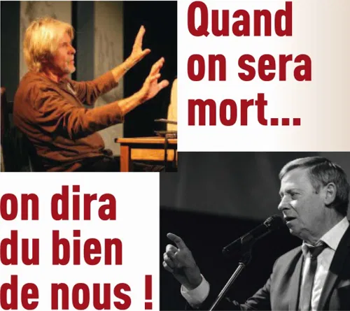 Affiche de Quand on sera mort on dira du bien de nous