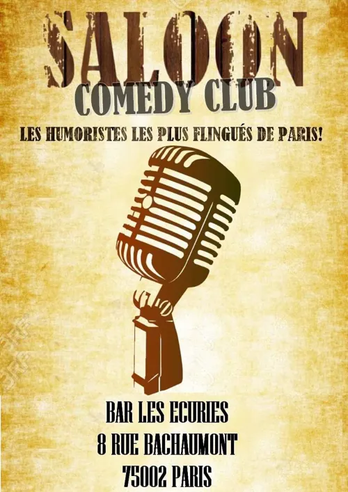 Affiche de Saloon Comedy Club