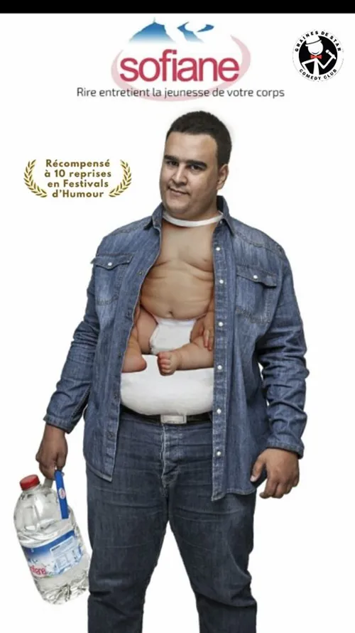 Affiche de Sofiane Ettaï dans Rire entretient la jeunesse de votre corps