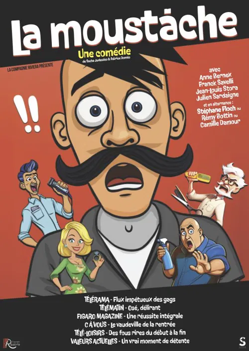 Affiche de La moustache
