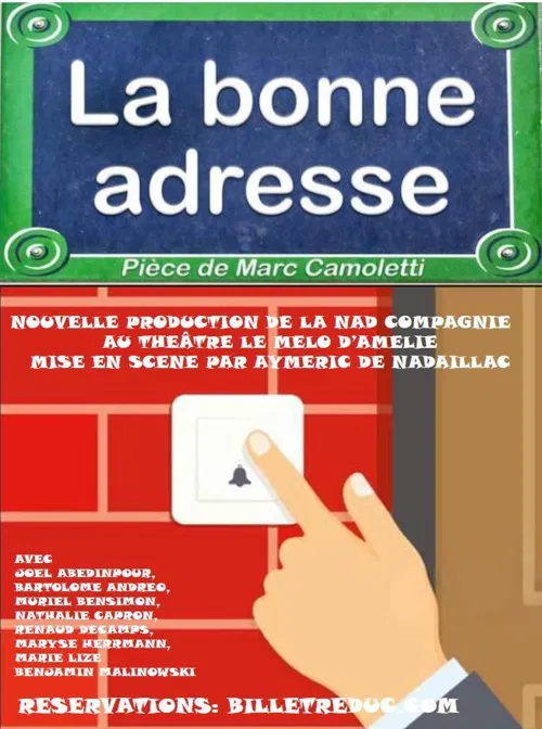 Affiche de La bonne adresse