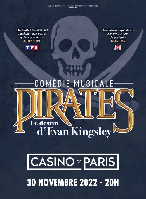 Affiche de Pirates, le destin d'Evan Kingsley
