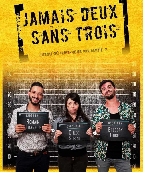 Affiche de Jamais deux sans trois