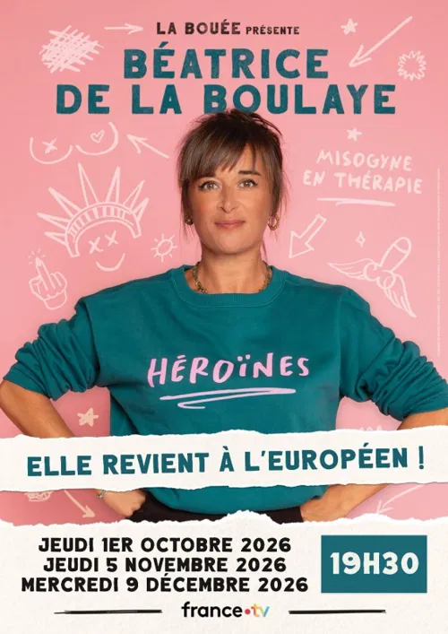 Affiche de Béatrice de la Boulaye dans Héroïnes