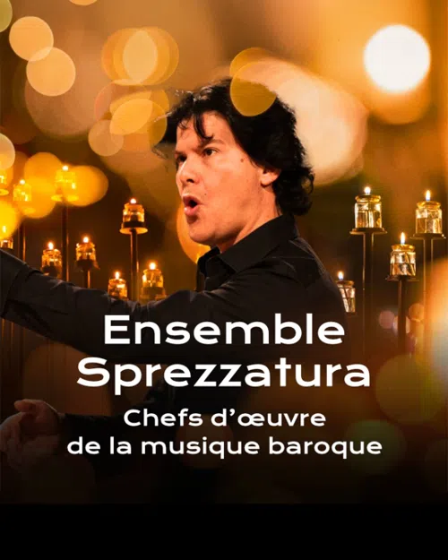 Affiche de Sacrée Musique présente : Sébastien Fournier & Sprezzatura à la bougie