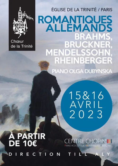 Affiche de Choeur de la Trinité : Romantiques allemands