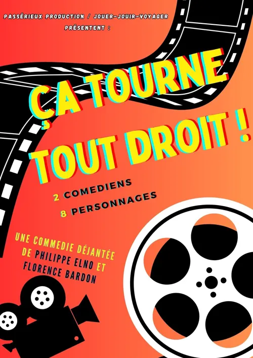 Affiche de Ça tourne tout droit !