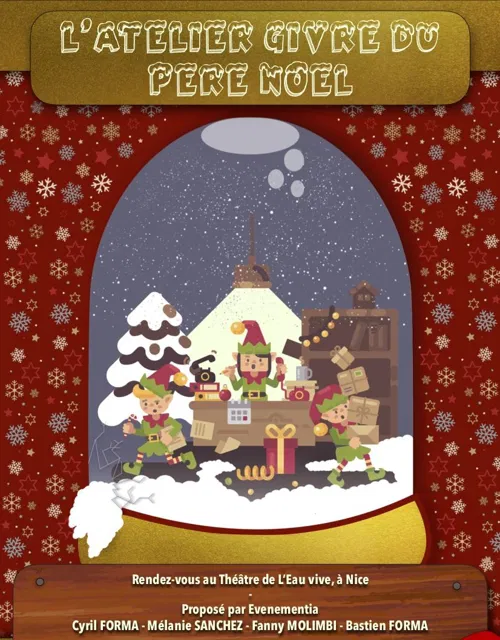 Affiche de L'atelier givré du Père Noël