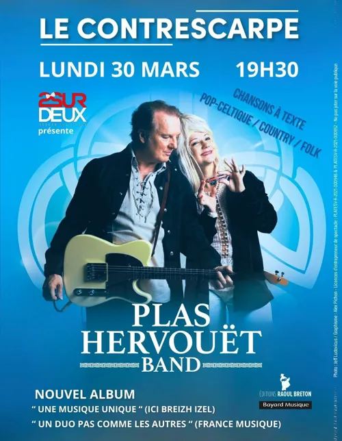 Affiche de Plas Hervouët Band