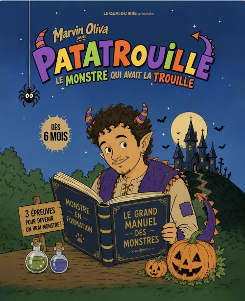 Affiche de Patatrouille, le monstre qui avait la trouille