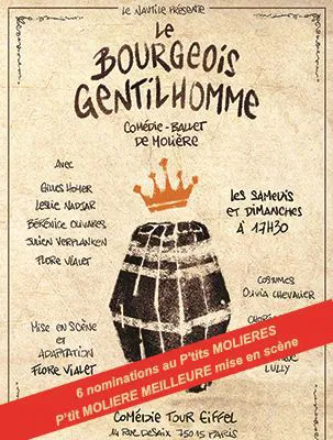 Affiche de Le bourgeois gentilhomme