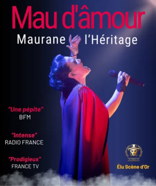 Affiche de Christel Kern : Hommage à Maurane