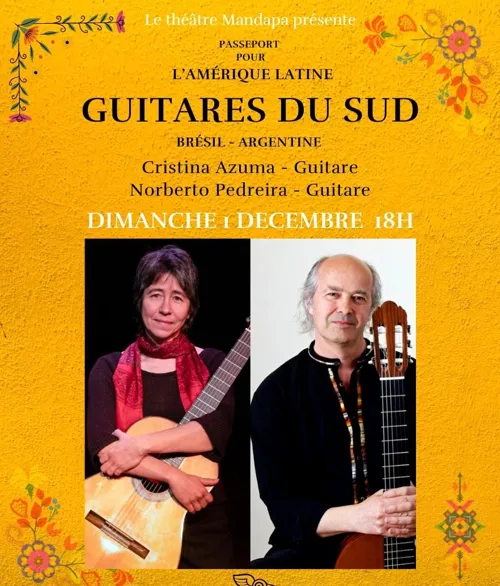Affiche de Guitares du Sud : De Buenos-Aires à São Paulo